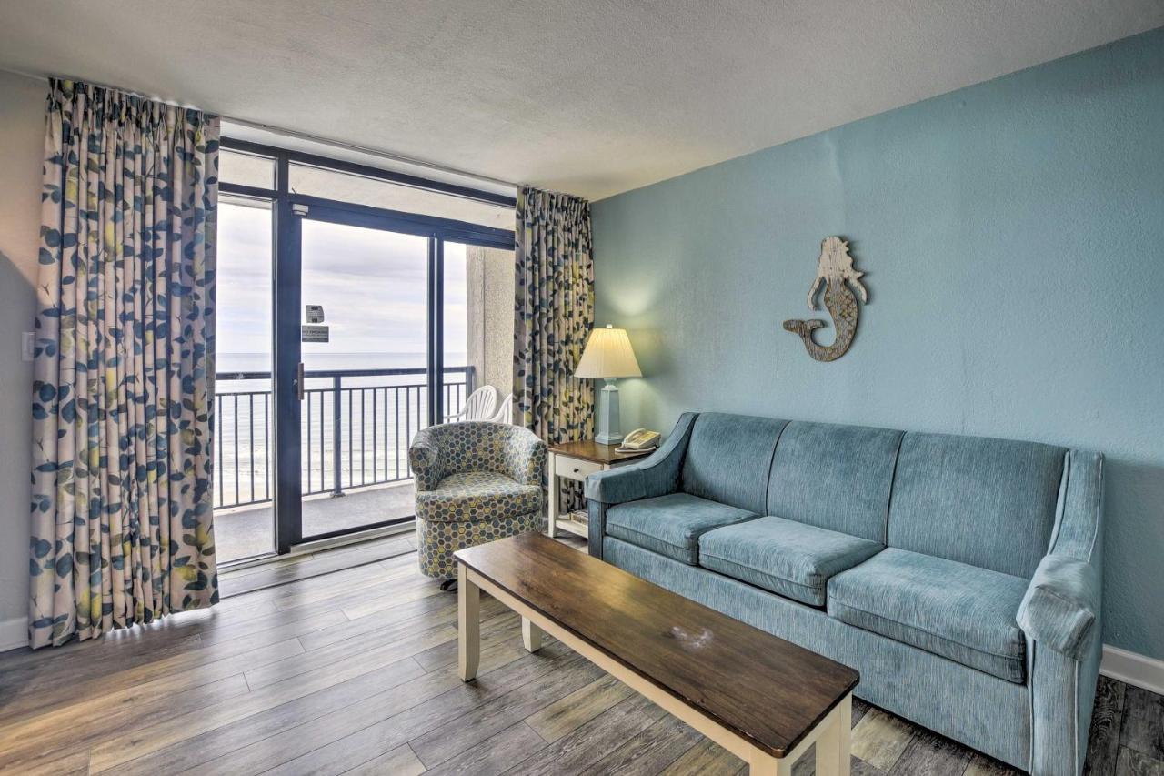 Oceanfront North Myrtle Beach Condo With Views! Exteriör bild