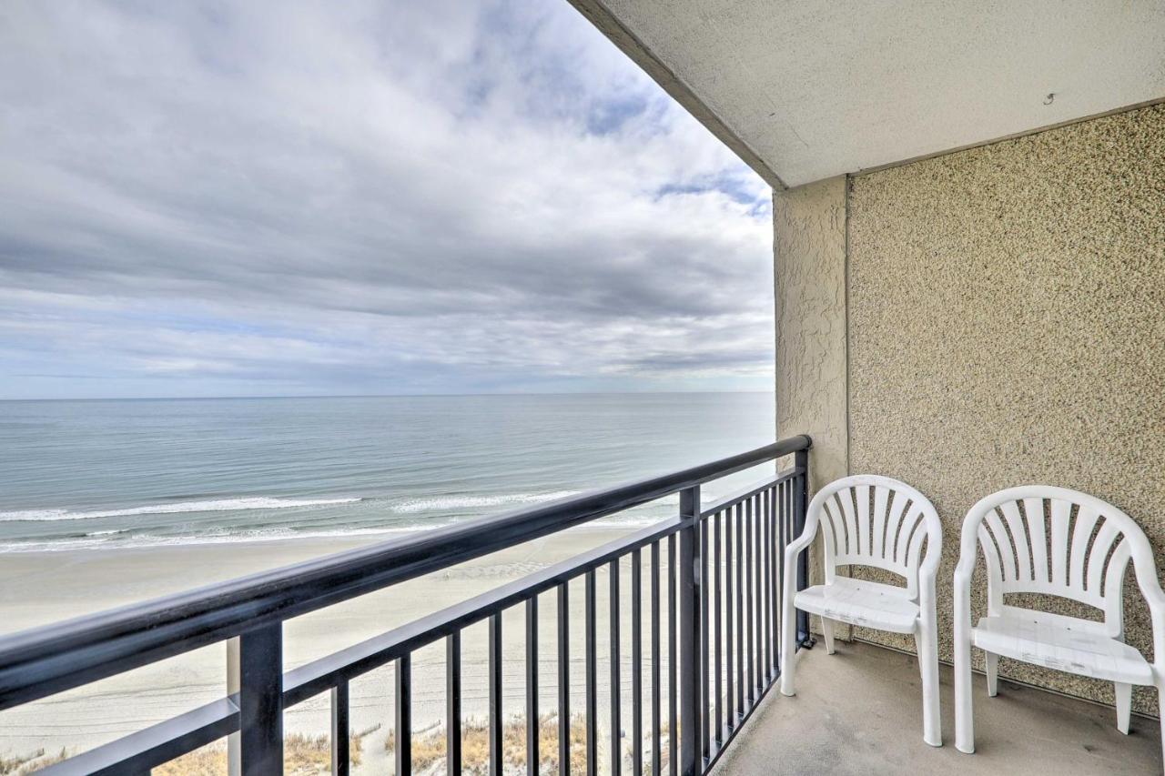Oceanfront North Myrtle Beach Condo With Views! Exteriör bild