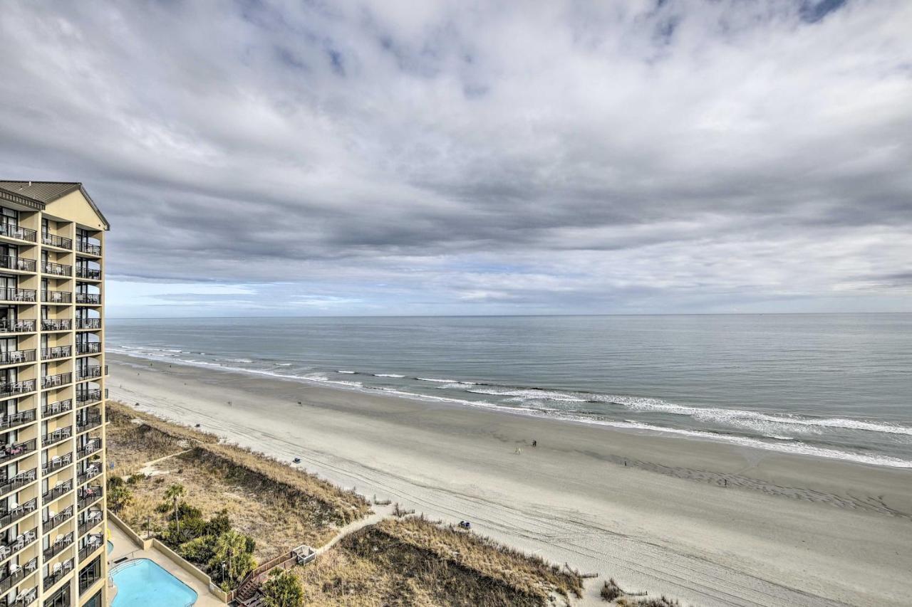 Oceanfront North Myrtle Beach Condo With Views! Exteriör bild