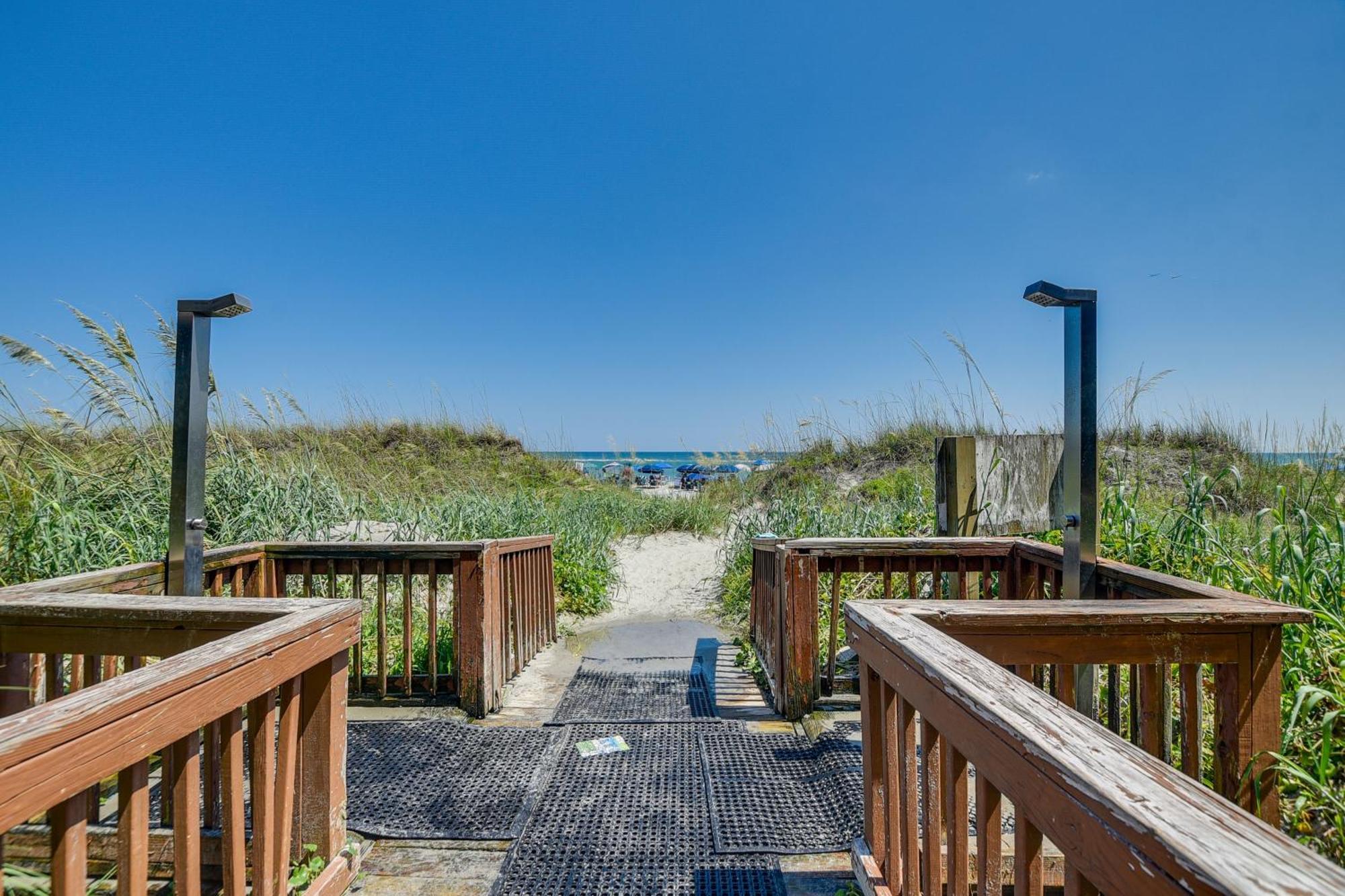 Oceanfront North Myrtle Beach Condo With Views! Exteriör bild